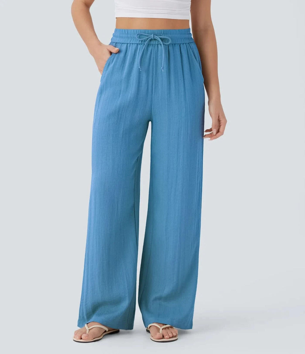 Lina™ High Waist Linen Pants