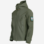 Hunter | Chaqueta con capucha utilitaria de sigilo