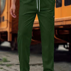 Cole | Pantalon fuselé décontracté à cordon de serrage