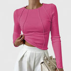 Natalie | Blusa elegante de manga larga