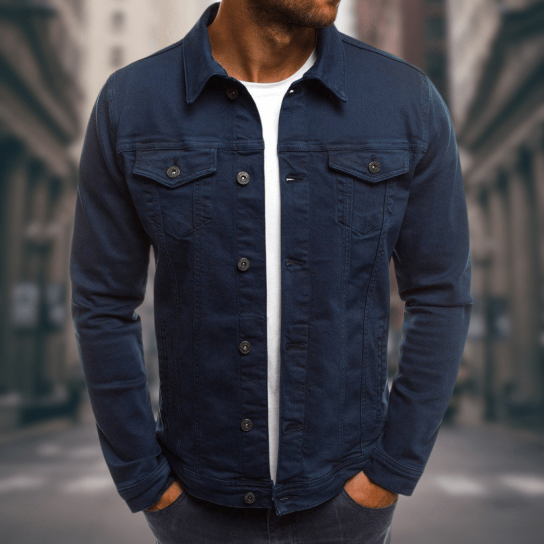 Jacob | Veste en jean ajustée classique