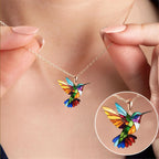 Lana | Boucles d'oreilles colibri colorées