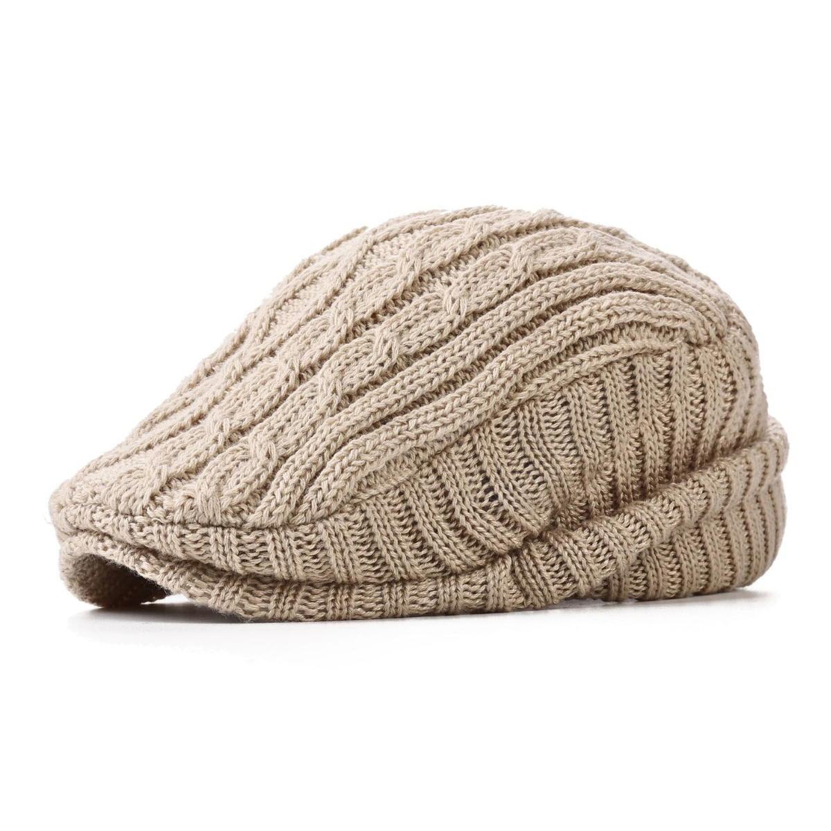 Summit Knit Flat Cap