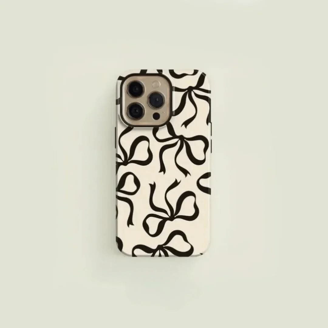 Blush Bow iPhone Case