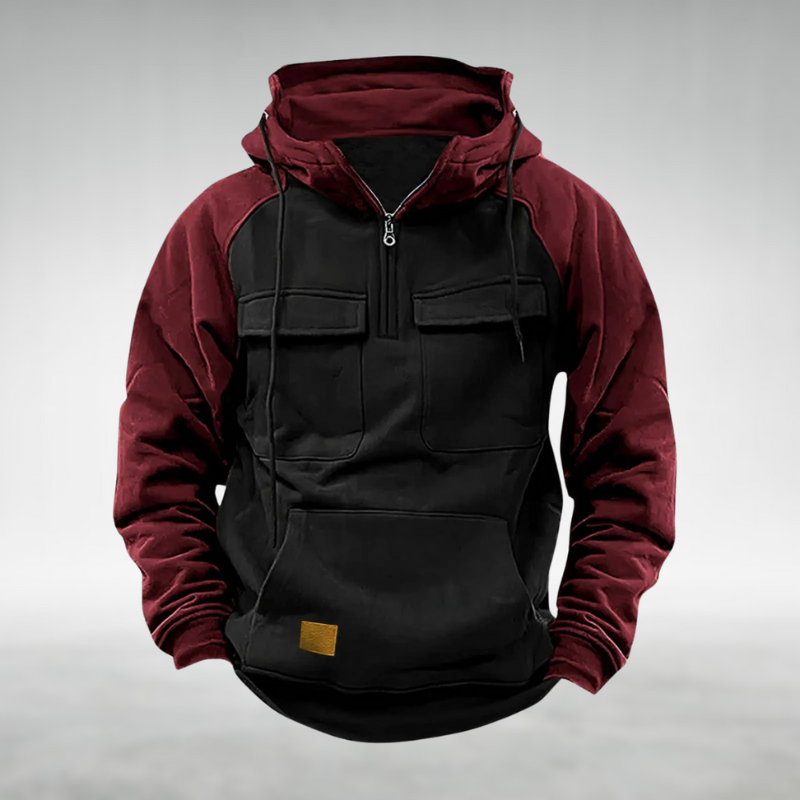 William | Sudadera con capucha invernal multifuncional