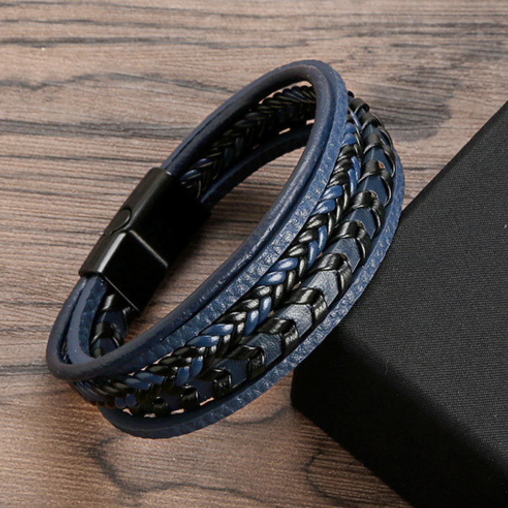 Miles | Pulsera de varias capas trenzada