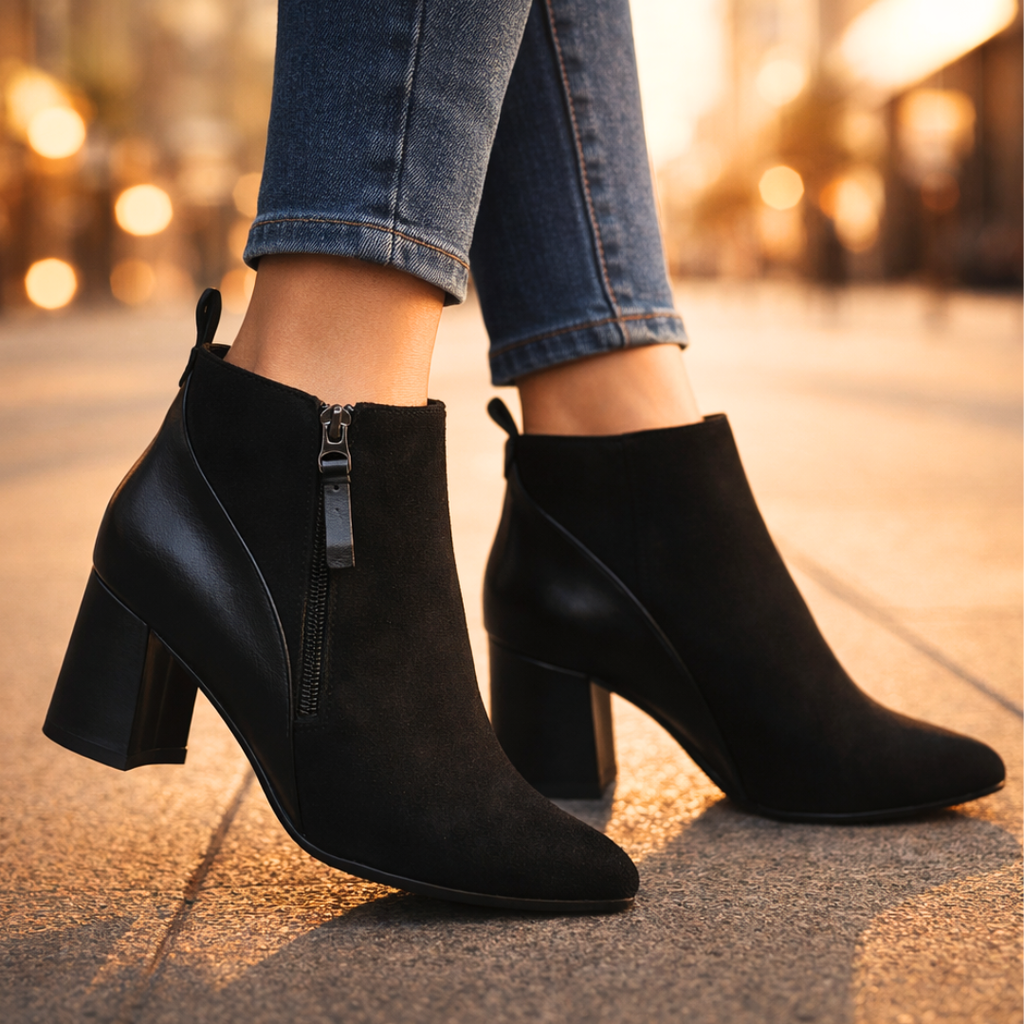 Botines Odette de ante