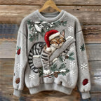 Emery | Le pull de Noël parfait pour les amoureux des chats