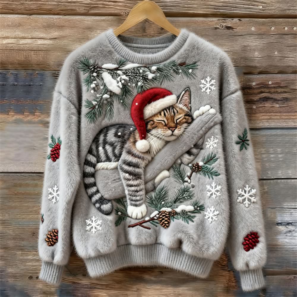 Emery | Le pull de Noël parfait pour les amoureux des chats