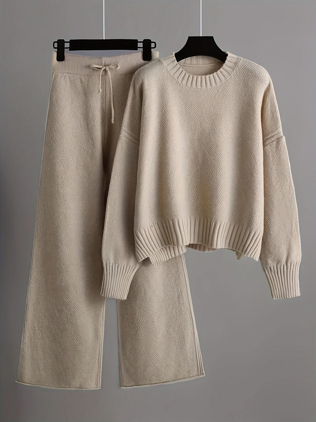 Joan | Ensemble décontracté pull et pantalon ample