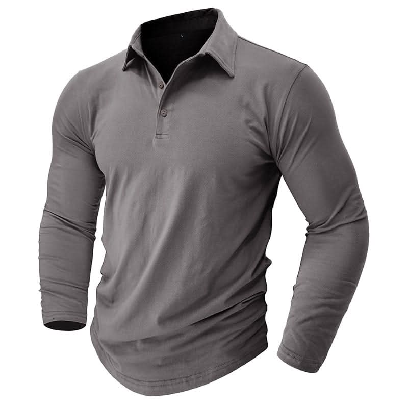 Travis Owen | Polo de manga larga elegante y de primera calidad
