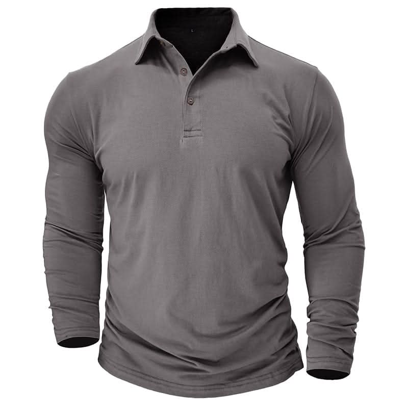 Travis Owen | Polo de manga larga elegante y de primera calidad