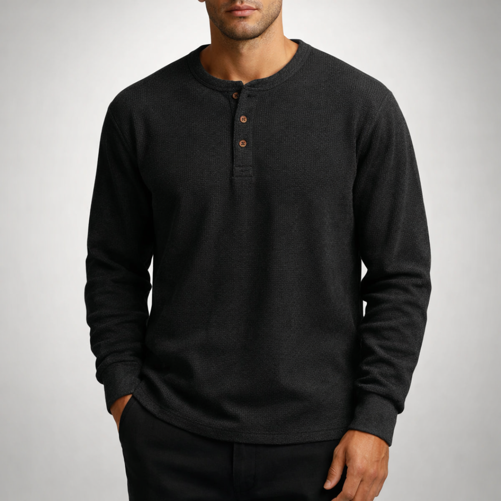 Henley en waffle Westbrook
