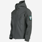 Hunter | Chaqueta con capucha utilitaria de sigilo