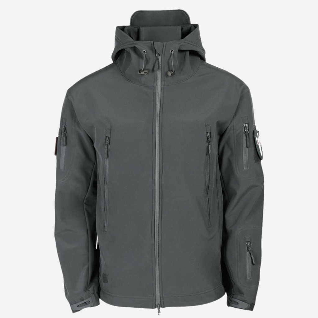 Hunter | Chaqueta con capucha utilitaria de sigilo