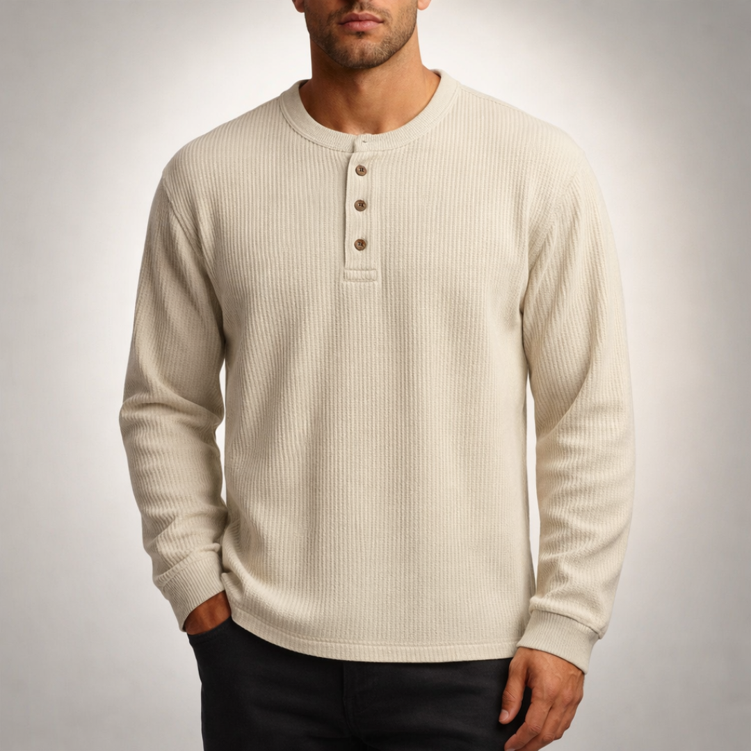 Henley en waffle Westbrook