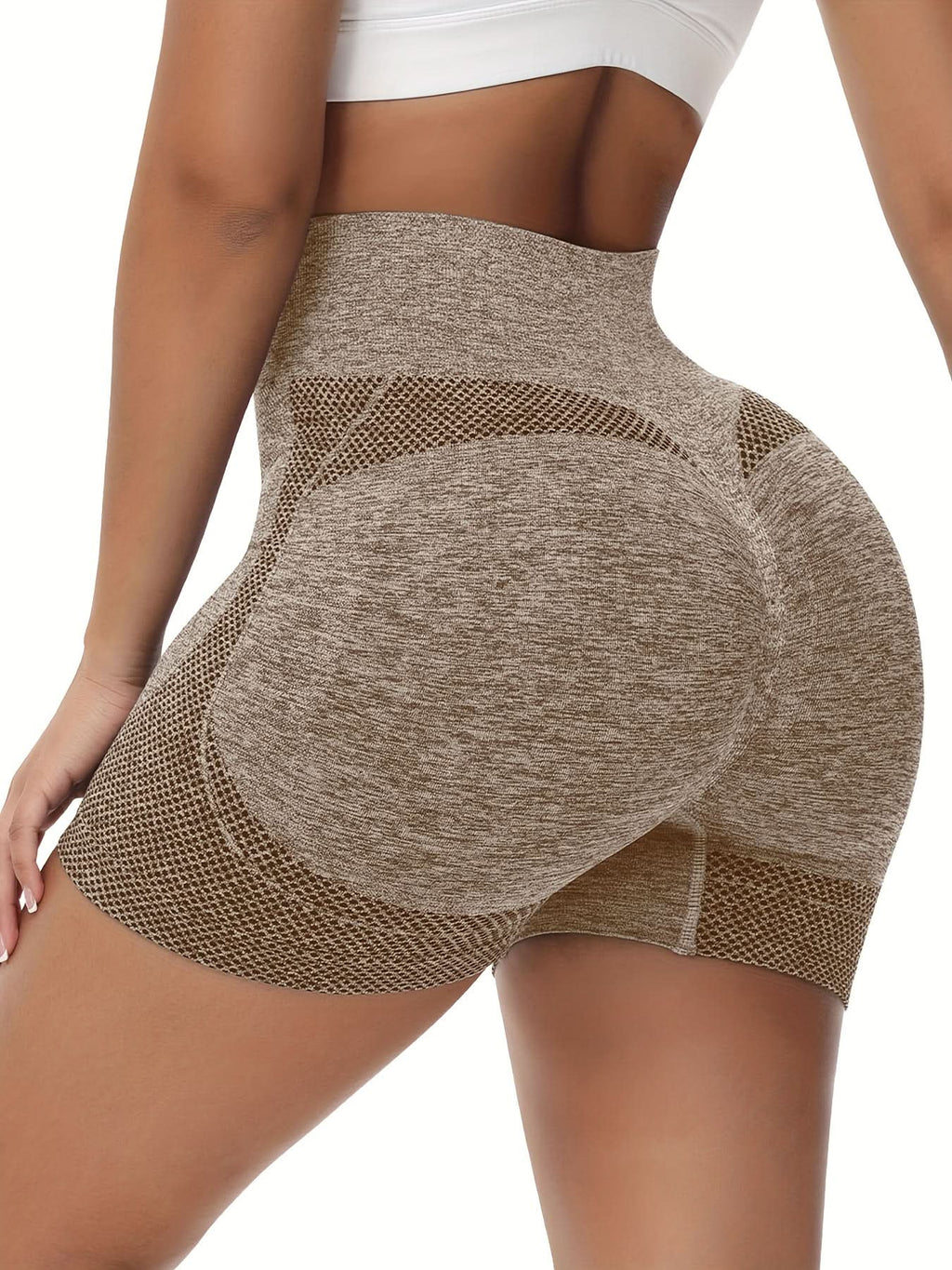 Luna | Short taille haute de sport sculptant
