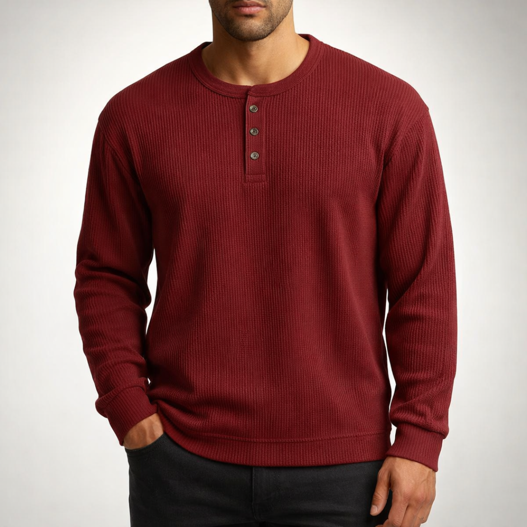 Henley en waffle Westbrook