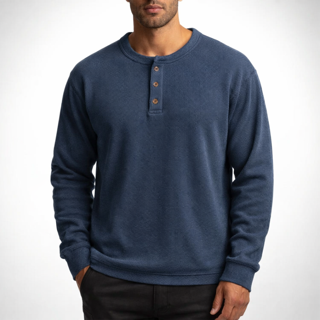 Henley en waffle Westbrook