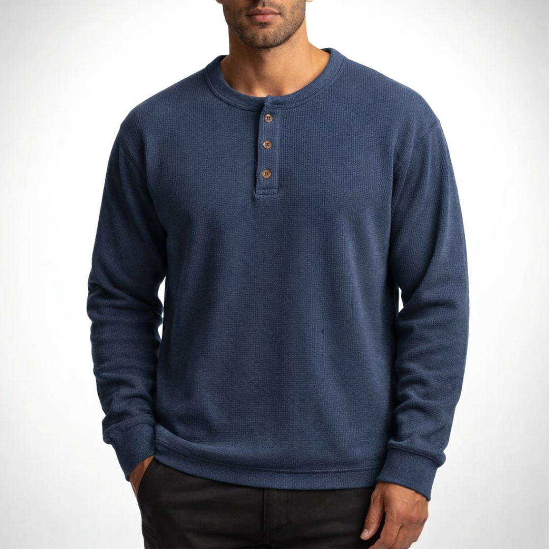 Henley en waffle Westbrook