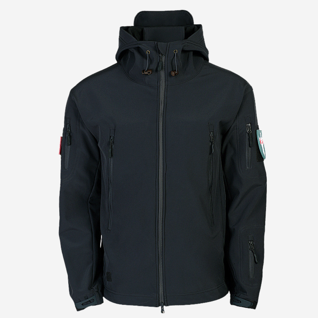 Hunter | Chaqueta con capucha utilitaria de sigilo