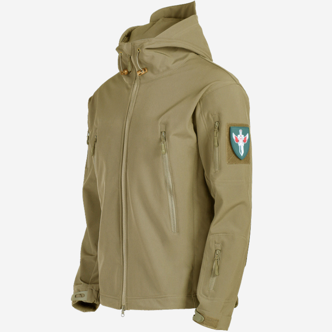 Hunter | Chaqueta con capucha utilitaria de sigilo