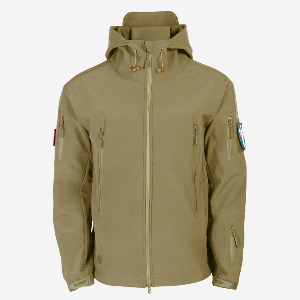 Hunter | Chaqueta con capucha utilitaria de sigilo