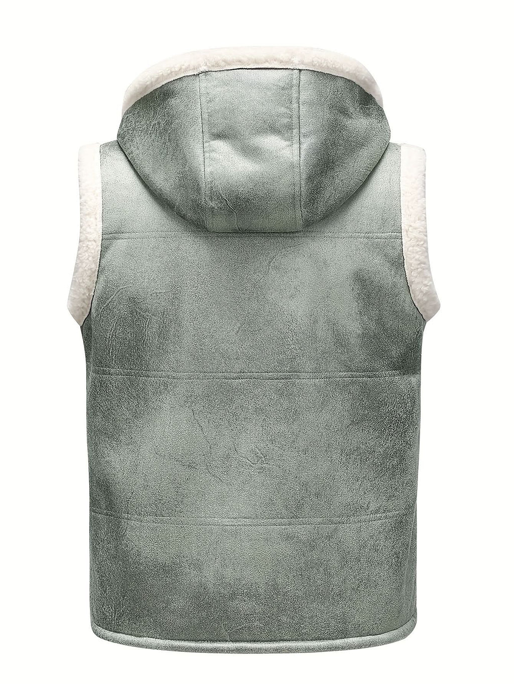 Caleb | Chaleco con capucha estructurado de invierno