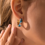 Pendientes florales Aria