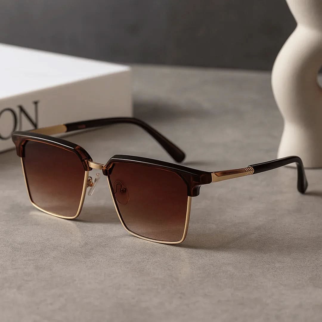 Jude Browline™ | Browline Square Sunglasses | UV400 Gradient