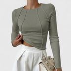 Natalie | Blusa elegante de manga larga