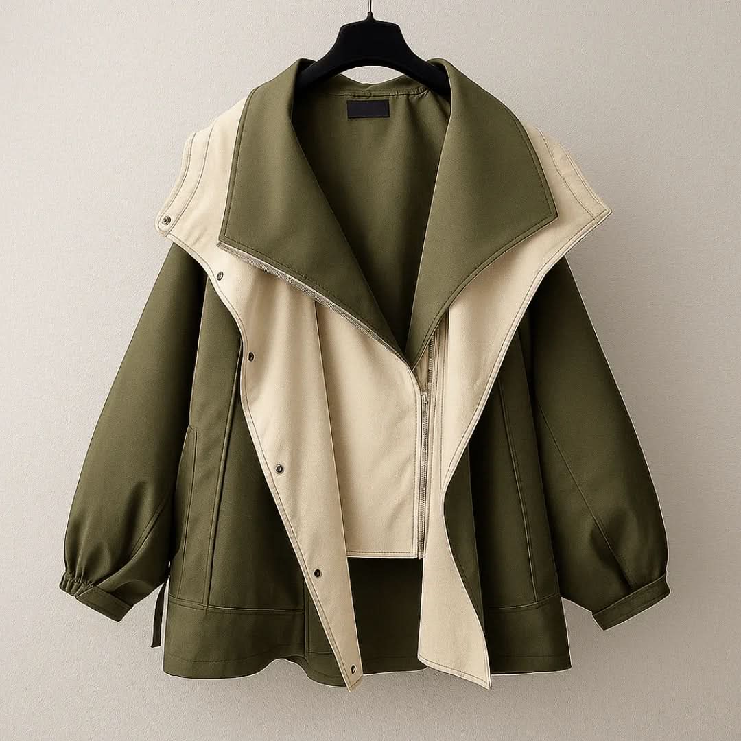 Sofia Drape Windbreaker