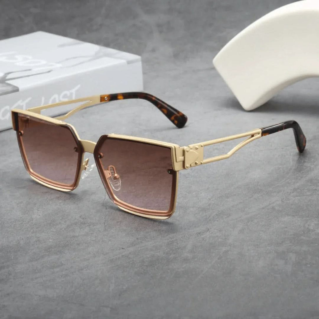 Carver Alloy™ | Oversized Alloy Square Sunglasses | UV400