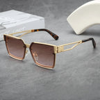 Carver Alloy™ | Oversized Alloy Square Sunglasses | UV400