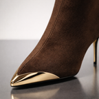 Botas de ante dorado Harper Lane