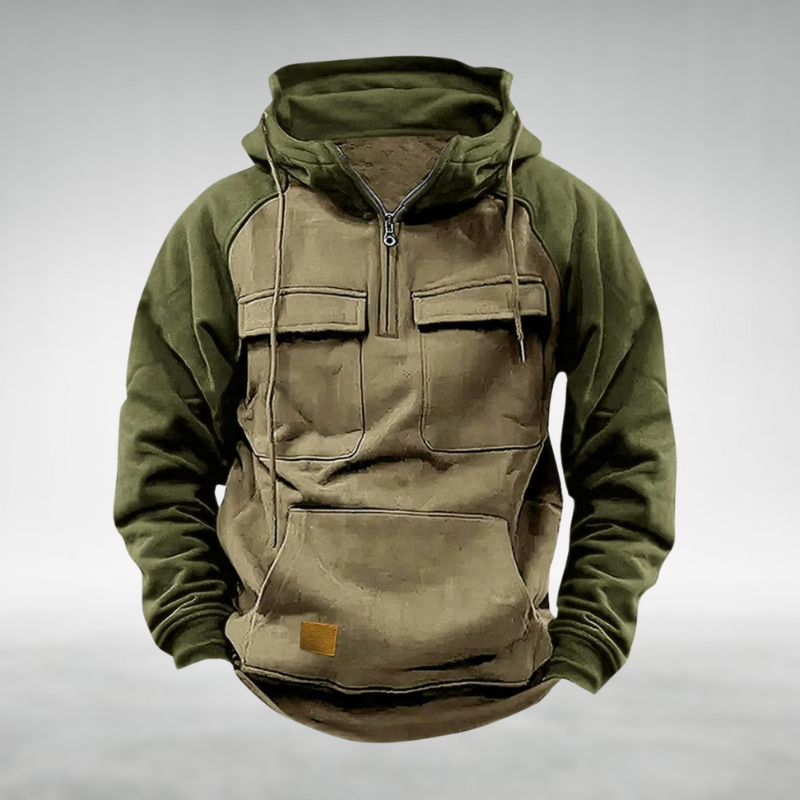 William | Sudadera con capucha invernal multifuncional