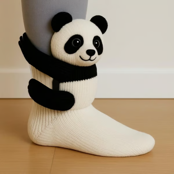 Ollie | Cozy Animal Socks