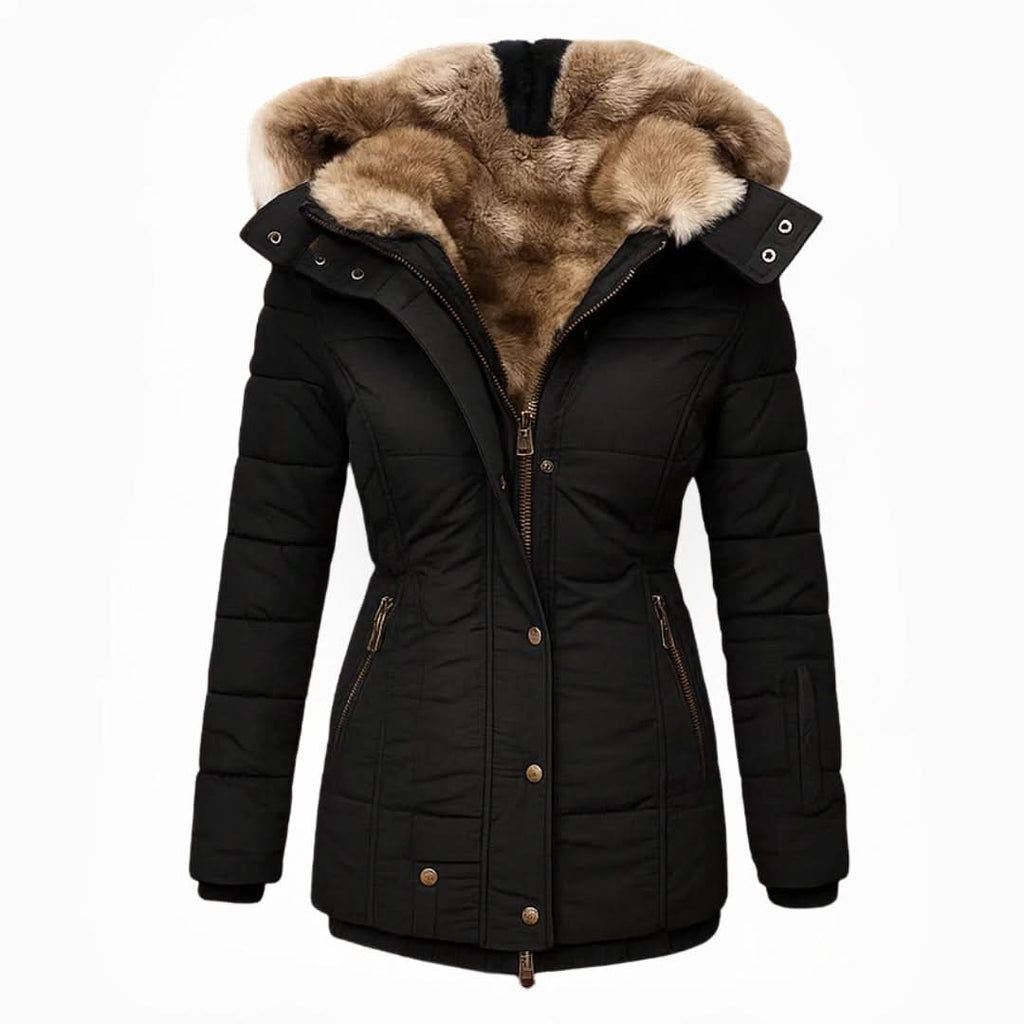 Helen | Cómoda chaqueta de invierno de piel cálida