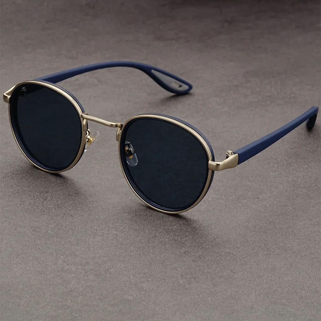 Rift Origin™ | Round Metal-Acetate Sunglasses | UV400