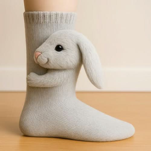 Ollie | Cozy Animal Socks