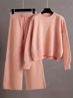 Joan | Ensemble décontracté pull et pantalon ample