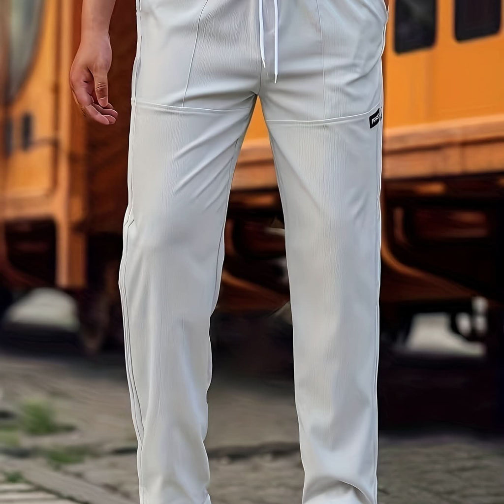 Cole | Pantalon fuselé décontracté à cordon de serrage
