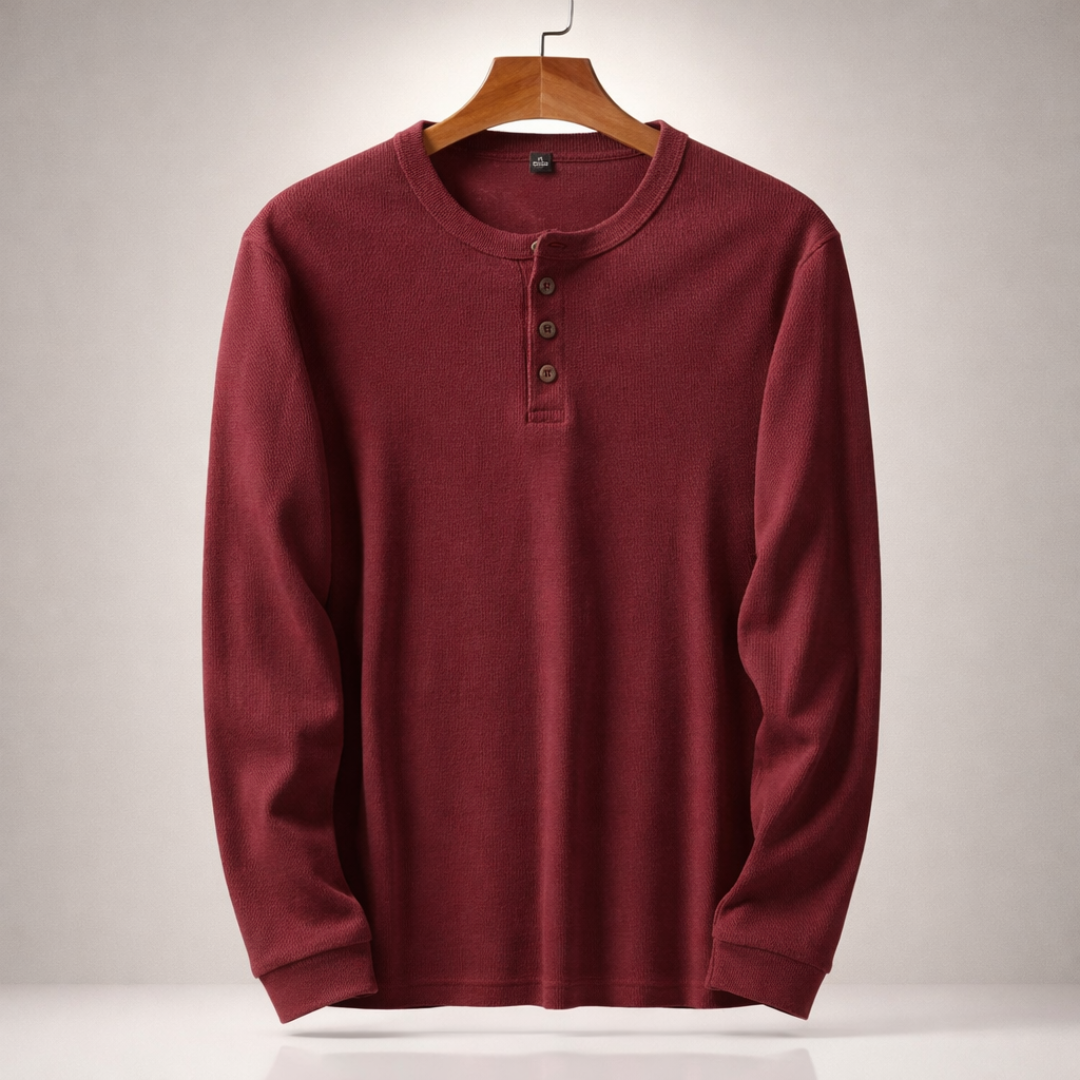 Henley en waffle Westbrook