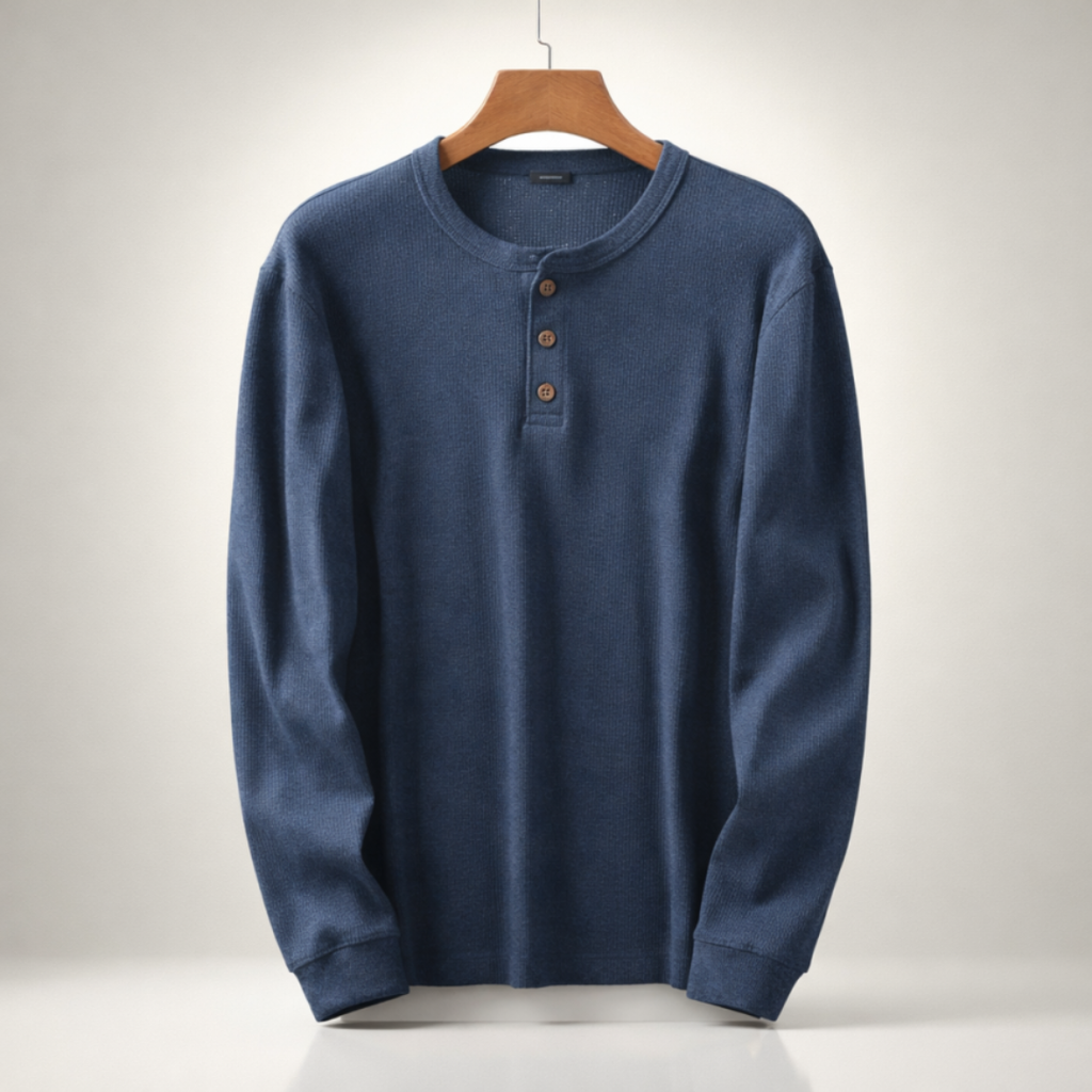 Henley en waffle Westbrook