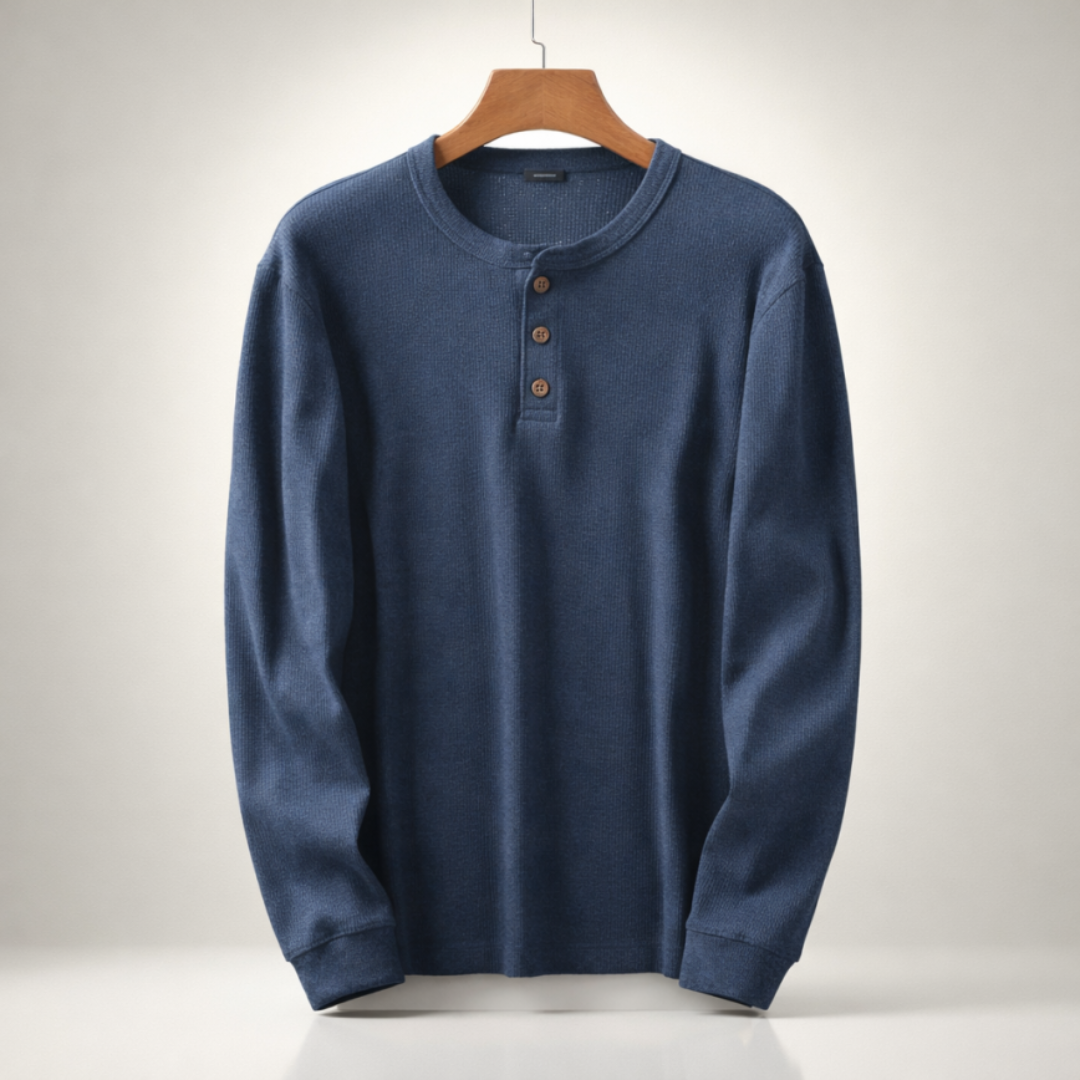 Henley en waffle Westbrook