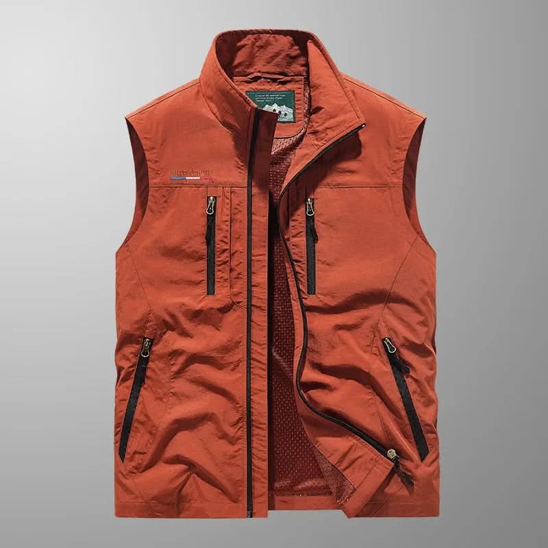 Damian | Gilet Cargo Léger d'Extérieur