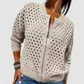 Elodie | Chaqueta elegante con cremallera frontal