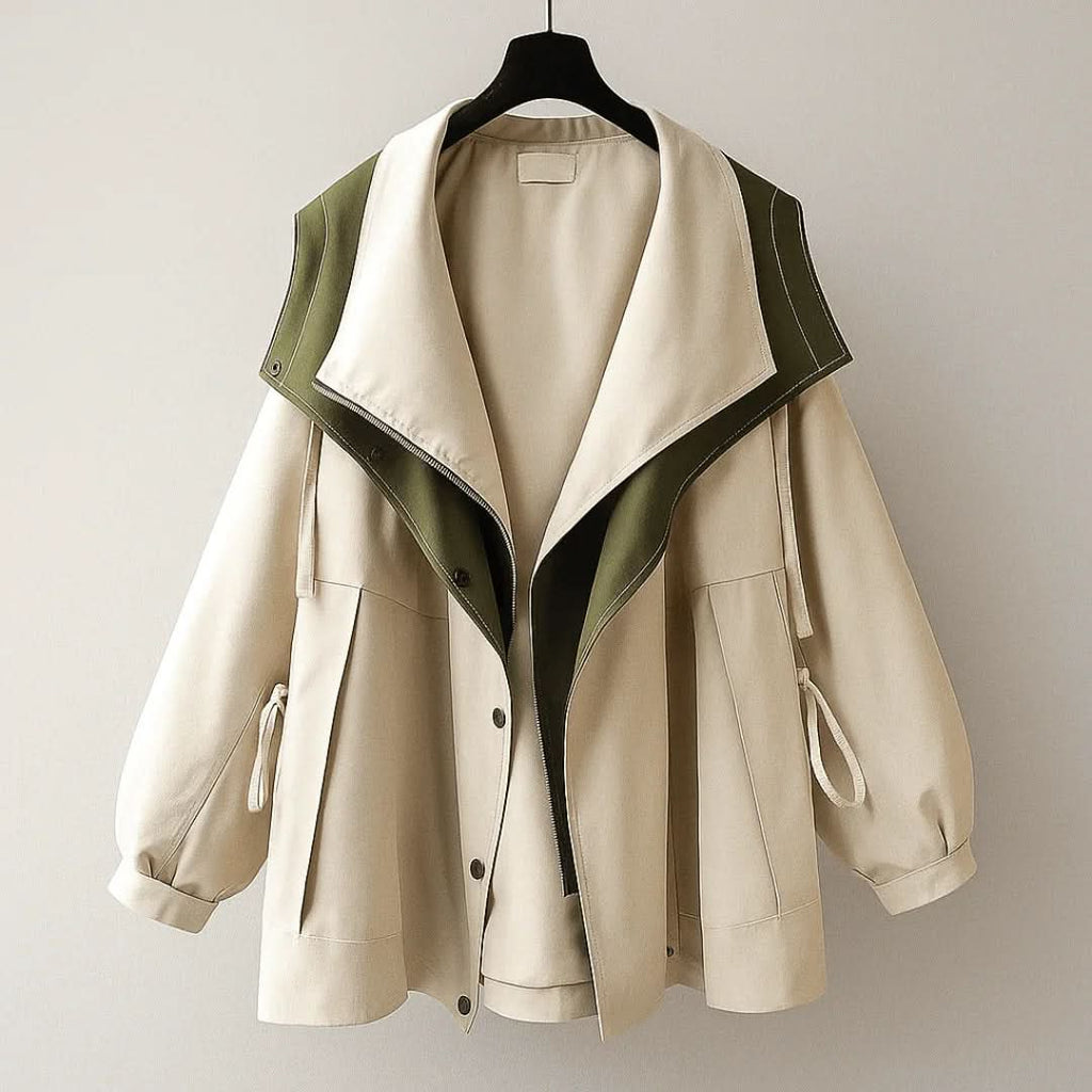 Sofia Drape Windbreaker