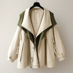 Sofia Drape Windbreaker