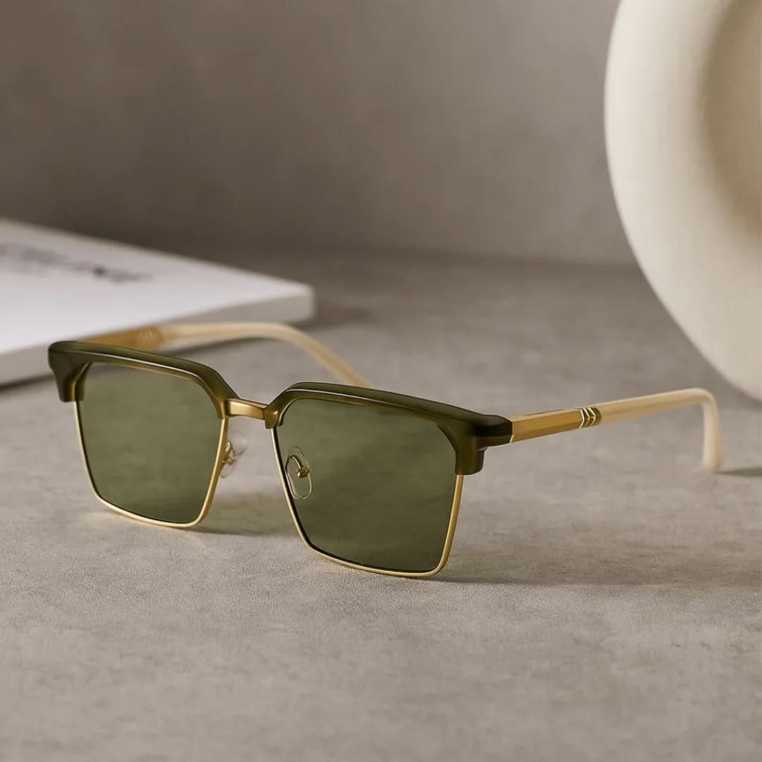 Jude Browline™ | Browline Square Sunglasses | UV400 Gradient